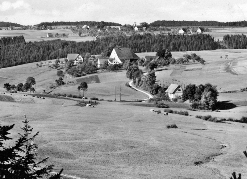 Blick aufs Dorf, Aufnahmedatum unbekannt
