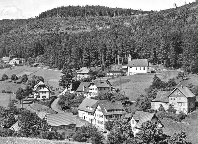 Blick auf den Ort, Aufnahmedatum unbekannt