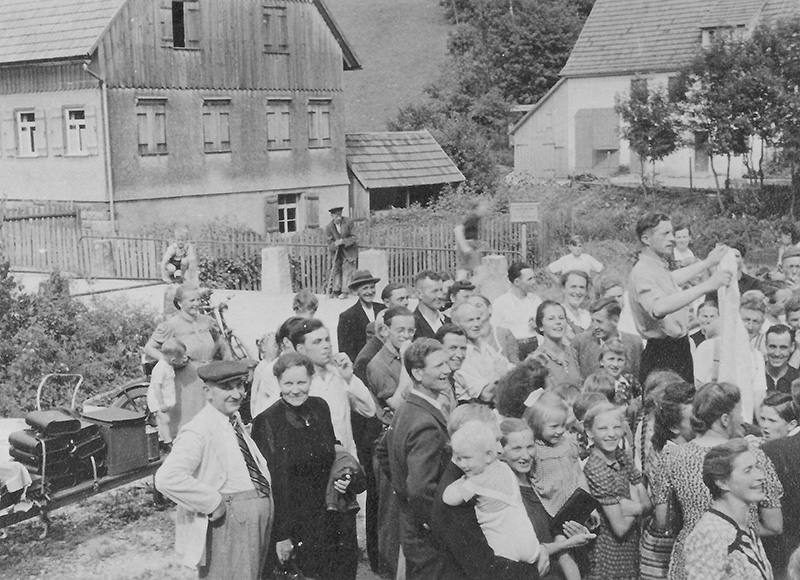 Glockenbasar, frühe 1950er Jahre
