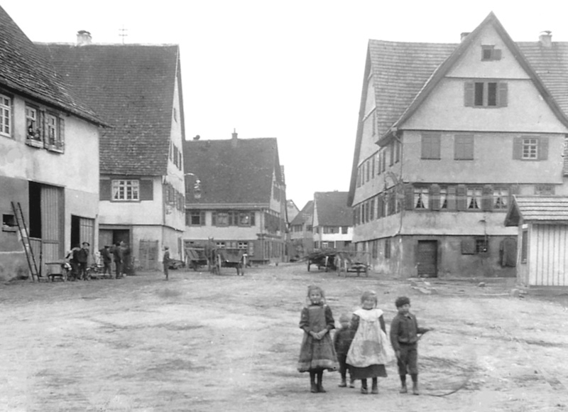 Marktplatzansicht, um 1911